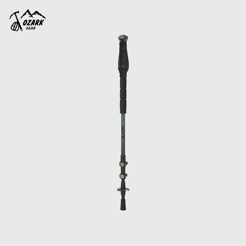 碳纤维3T3X三节伸缩登山杖